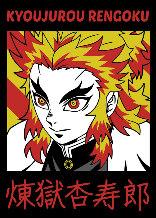 Rengoku Flame Hashira Art