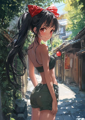 Sunlit Alley Stroll