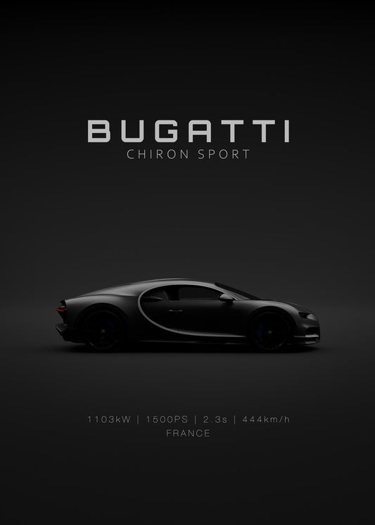 Bugatti Chiron Sport - Black