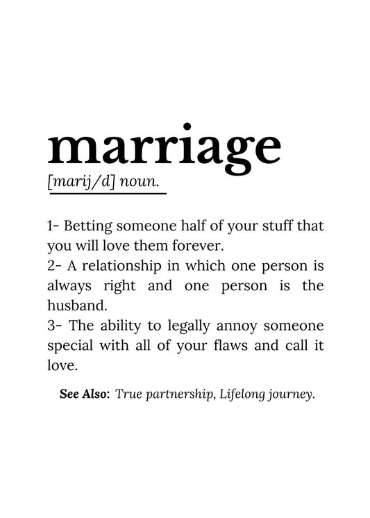 Marriage Definition