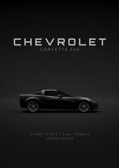 Chevrolet Corvette C6 Z06 Spec