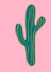 Cactus Silhouette 