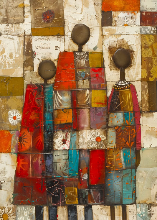 African Heritage Mixed Media