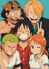 One Piece Crew Smiling