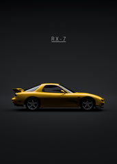 Mazda RX-7 1999 - Yellow