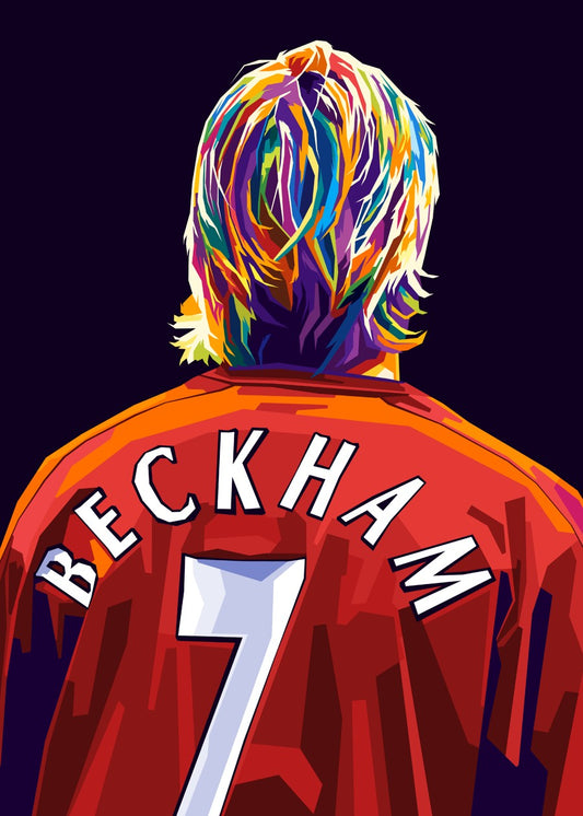 David Beckham Wpap Art