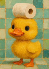 Toilet Paper Hat Duck