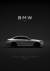 BMW M5 G90 2025 White Specs