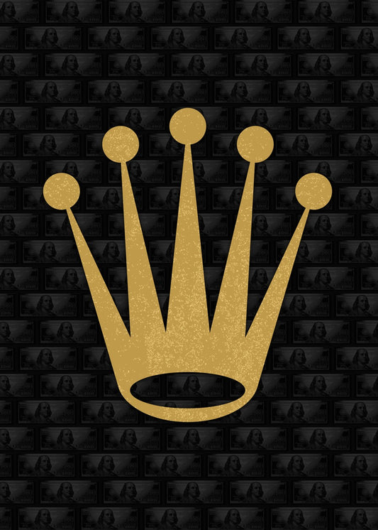 Golden Crown Money Art
