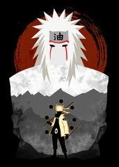 Jiraiya and naruto