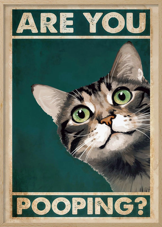 Are you pooping cat art