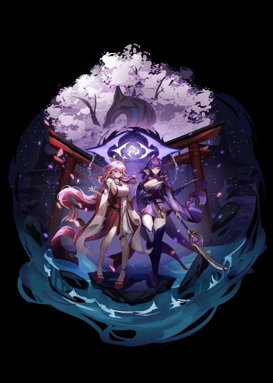 Yae Miko & Raiden Shogun