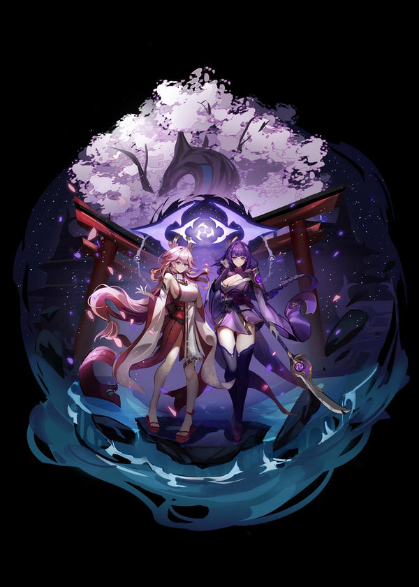 Yae Miko & Raiden Shogun