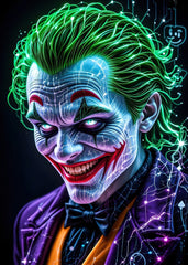 Cyberpunk Joker Portrait
