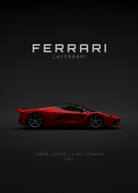 Ferrari LaFerrari Red