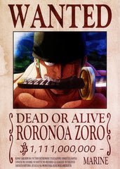Zoro Wanted