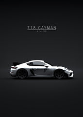 Porsche 718 Cayman White