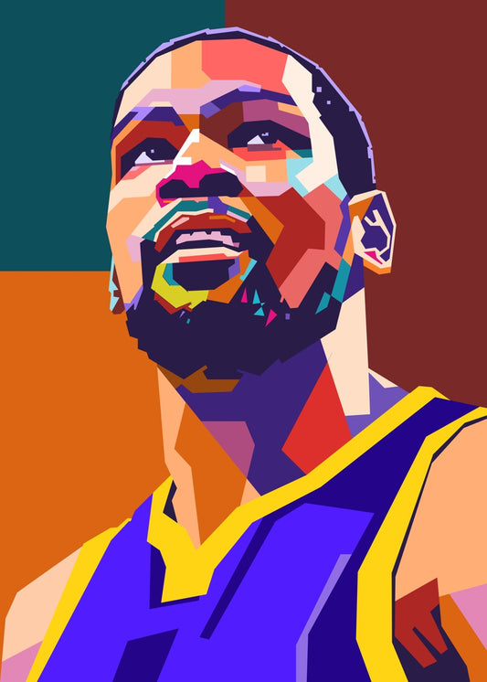 Kevin Durant pop art