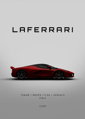 Ferrari LaFerrari Red