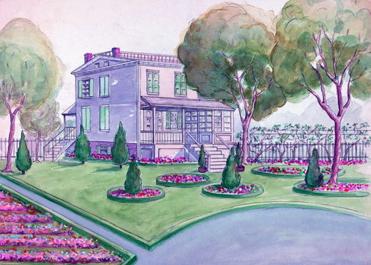 Caster Estate garden