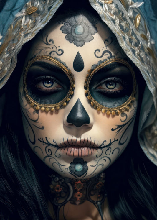 La Catrina Face Girl