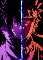 Naruto Sasuke Neon Light