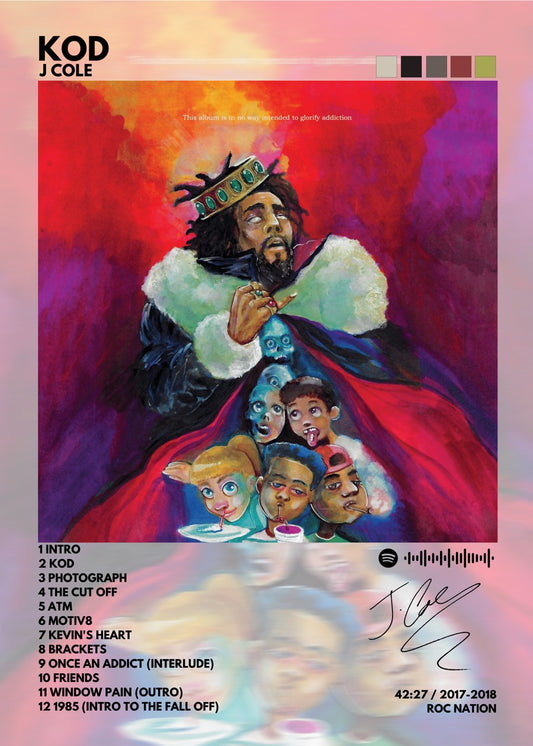 J Cole Album Cover