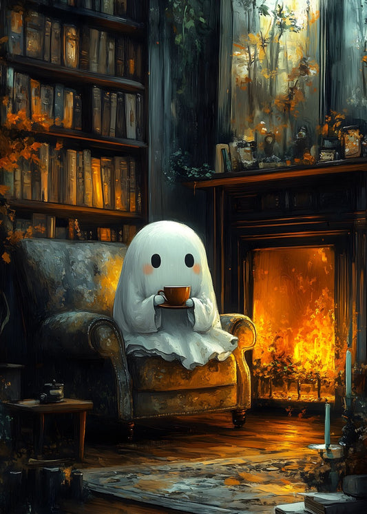 Ghostly Fireside Serenity