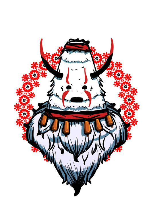 Bulgarian Kuker Pagan Mask