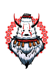 Bulgarian Kuker Pagan Mask