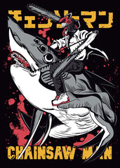 Chainsaw Man Shark Ride