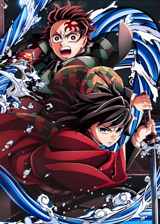 Giyu Tomioka Tanjiro Kamado