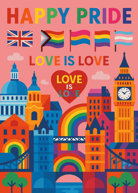 Happy Pride London Skyline