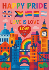 Happy Pride London Skyline