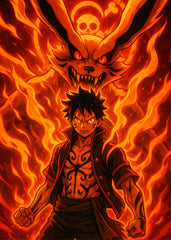 Luffy Kurama Mode Fusion