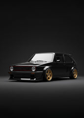 VW gold gti mk1