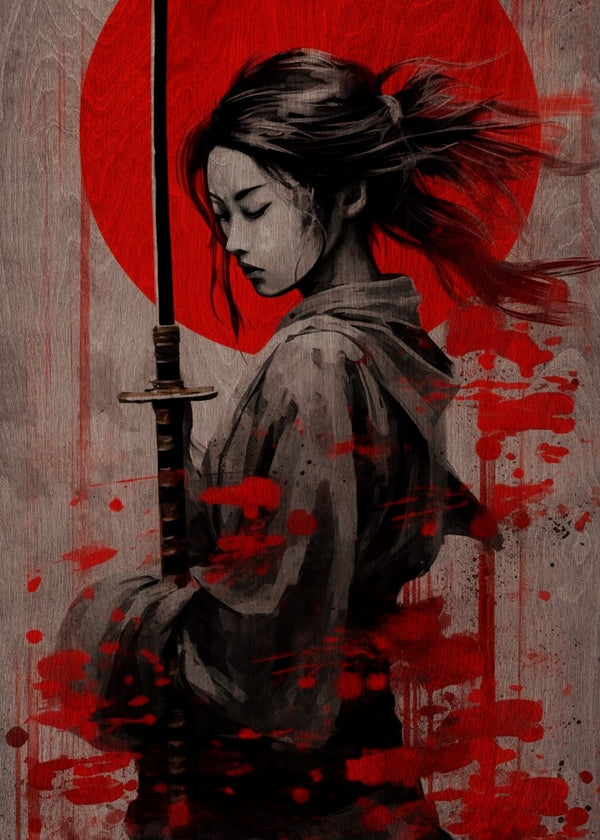 Japanese lady ninja