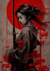 Japanese lady ninja
