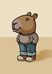 Stay Chill Like A Capybara