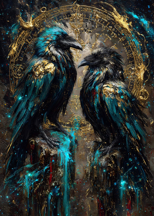 Mystical Ravens of the Arcane