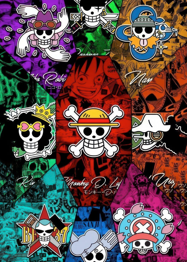 Jolly Roger Flags, One Piece