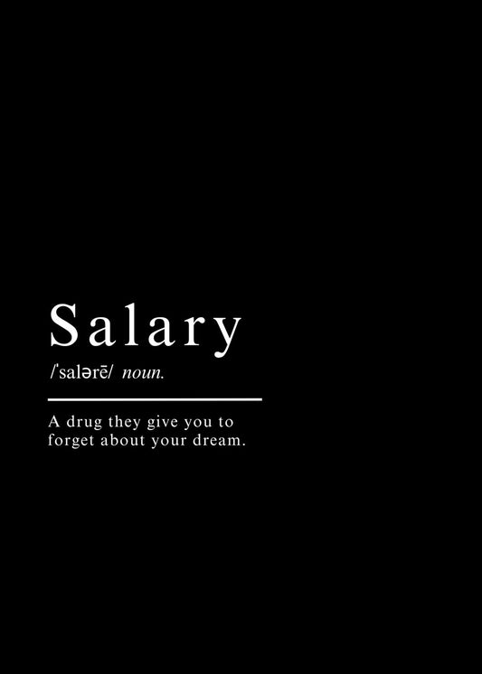 Salary Definition Quoe