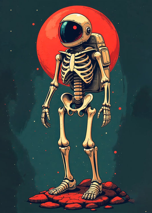 Fantasy Space Skeleton
