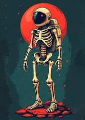 Fantasy Space Skeleton