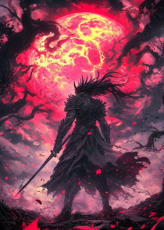 Crimson Moon Warrior