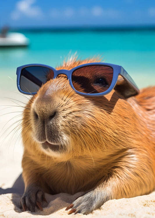 Sunglass Capybara 