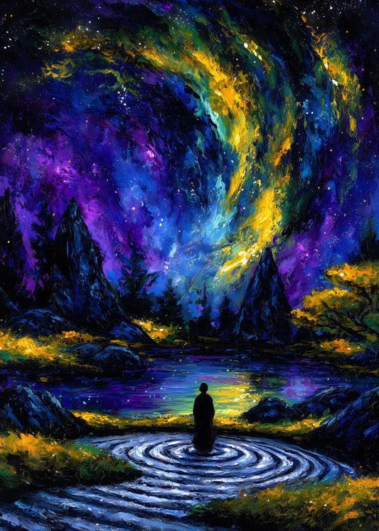 Solitude Beneath the Cosmic Da