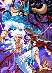 Luffy vs Kaido, One Piece