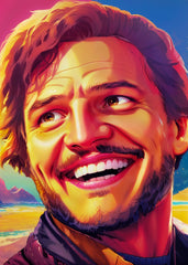 Pedro Pascal Pop Art