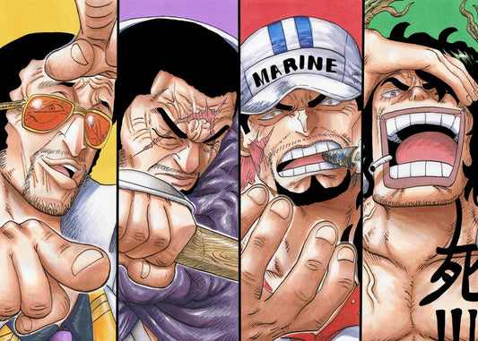 The Four Powerful Marines
